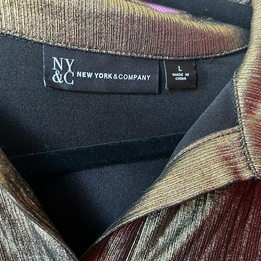 Gold Button Down - Picture 9 of 10